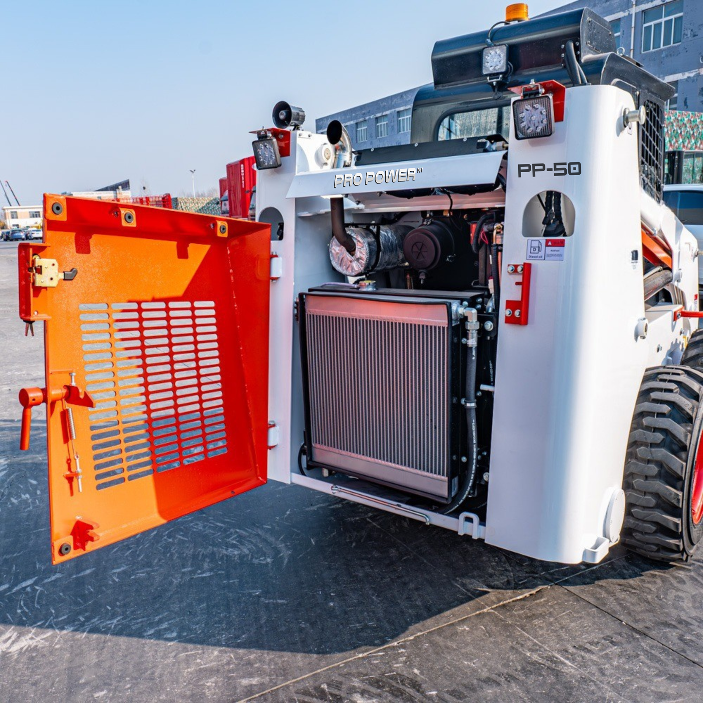 PP-50 Wheel Skid Steer Loader