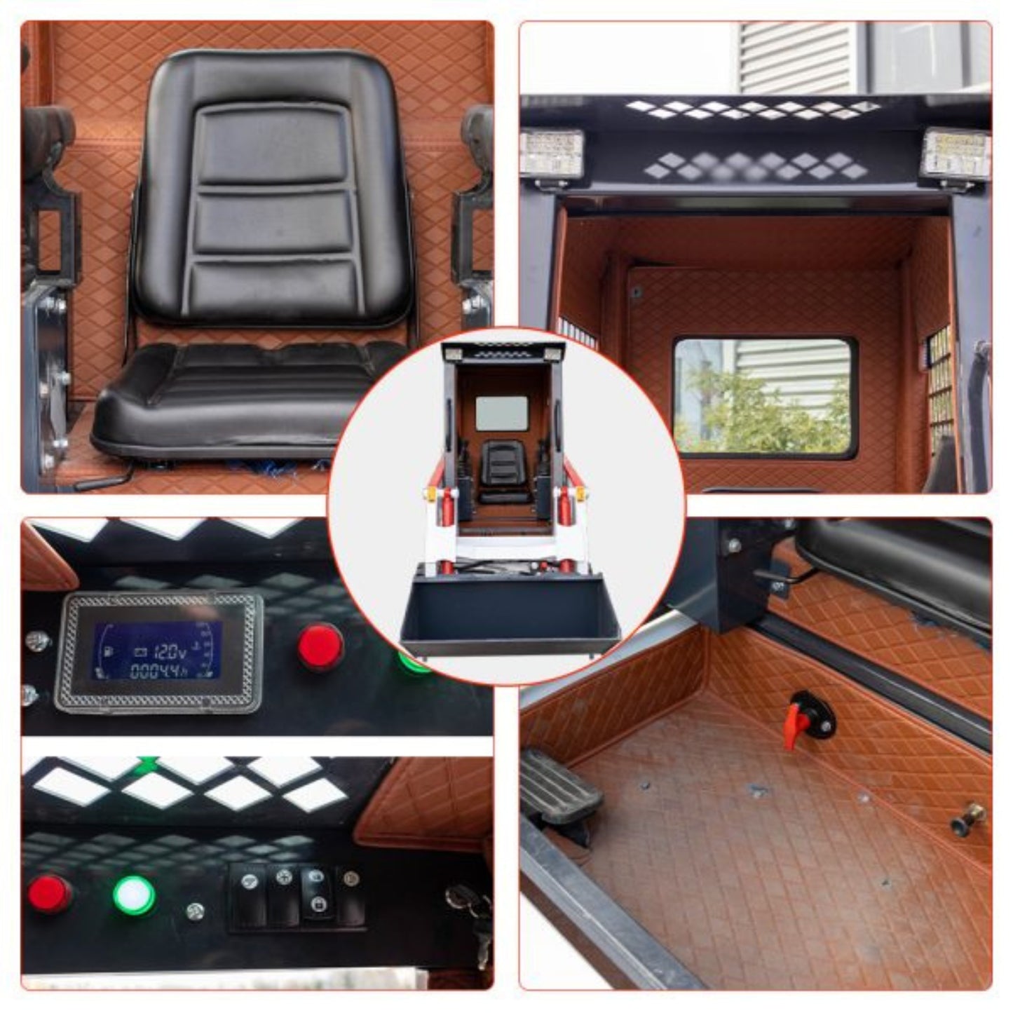 PG-L25 Wheeled Skid Steer Loader