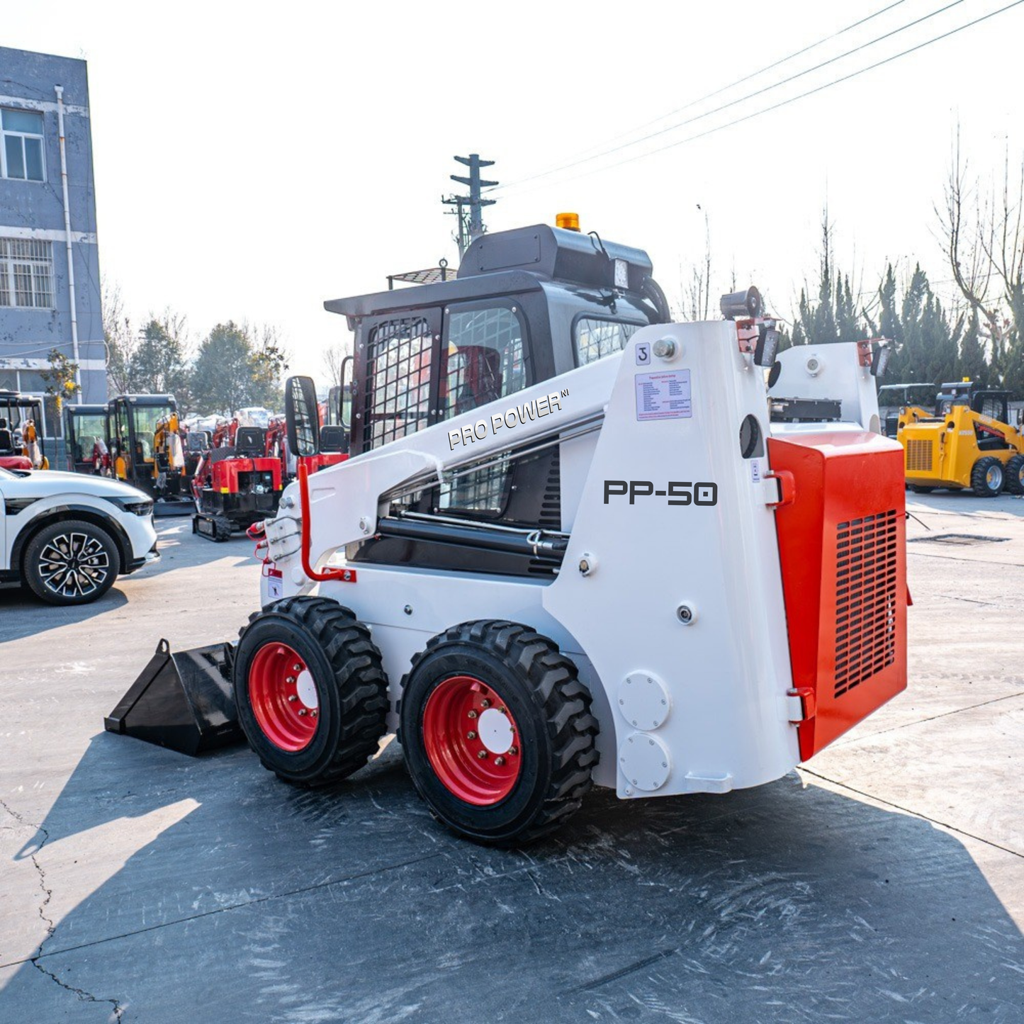 PP-50 Wheel Skid Steer Loader