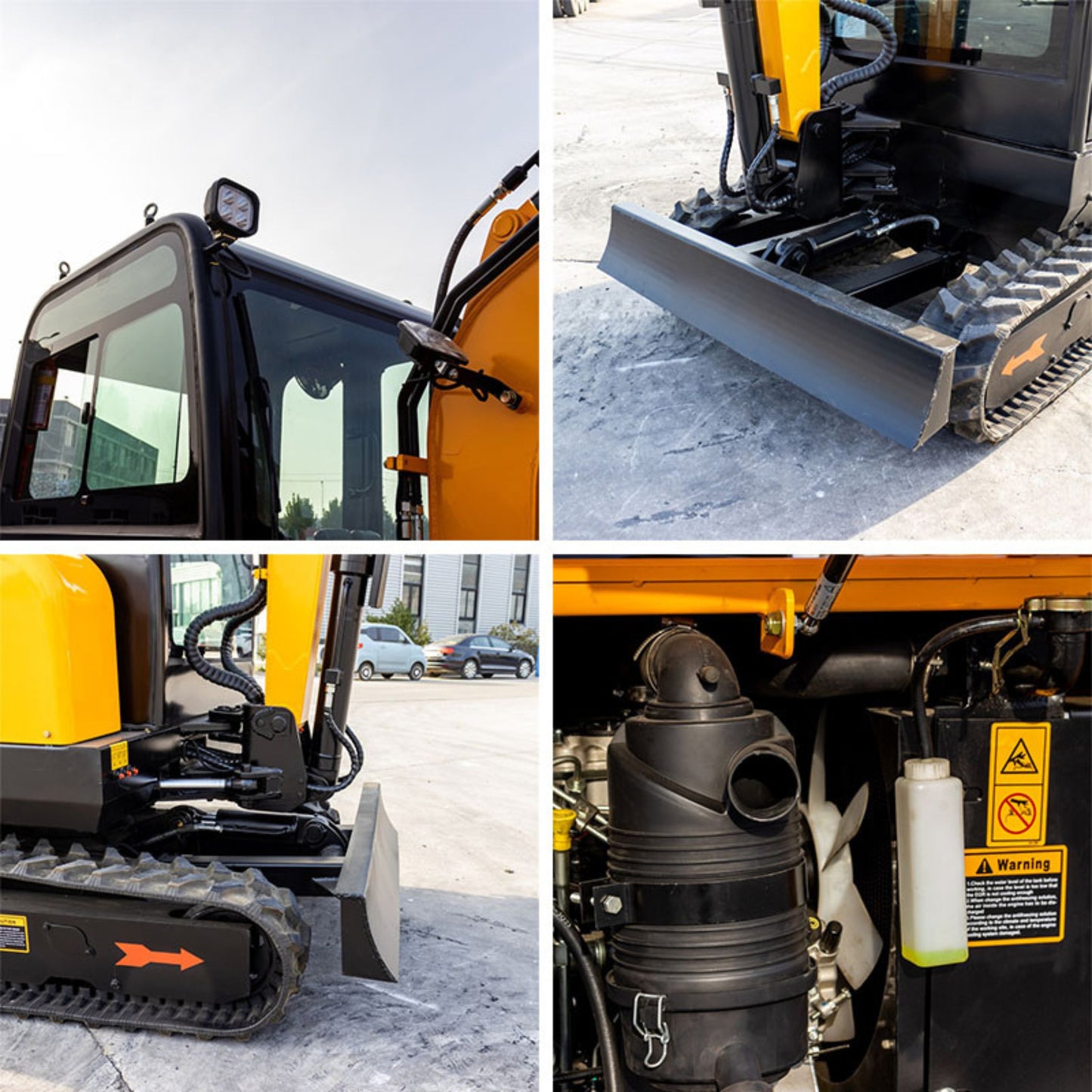 3ton Mini Excavator with Enclosed Cab