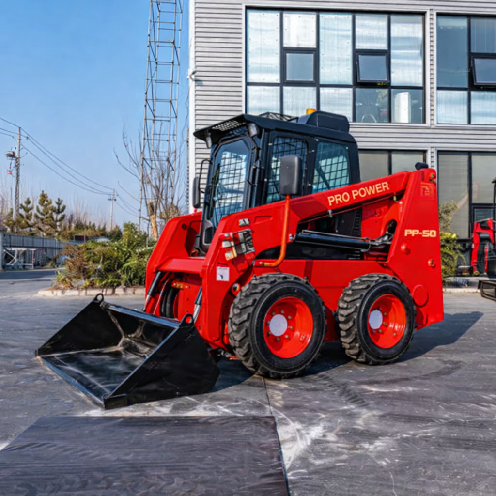 PP-50 Wheel Skid Steer Loader