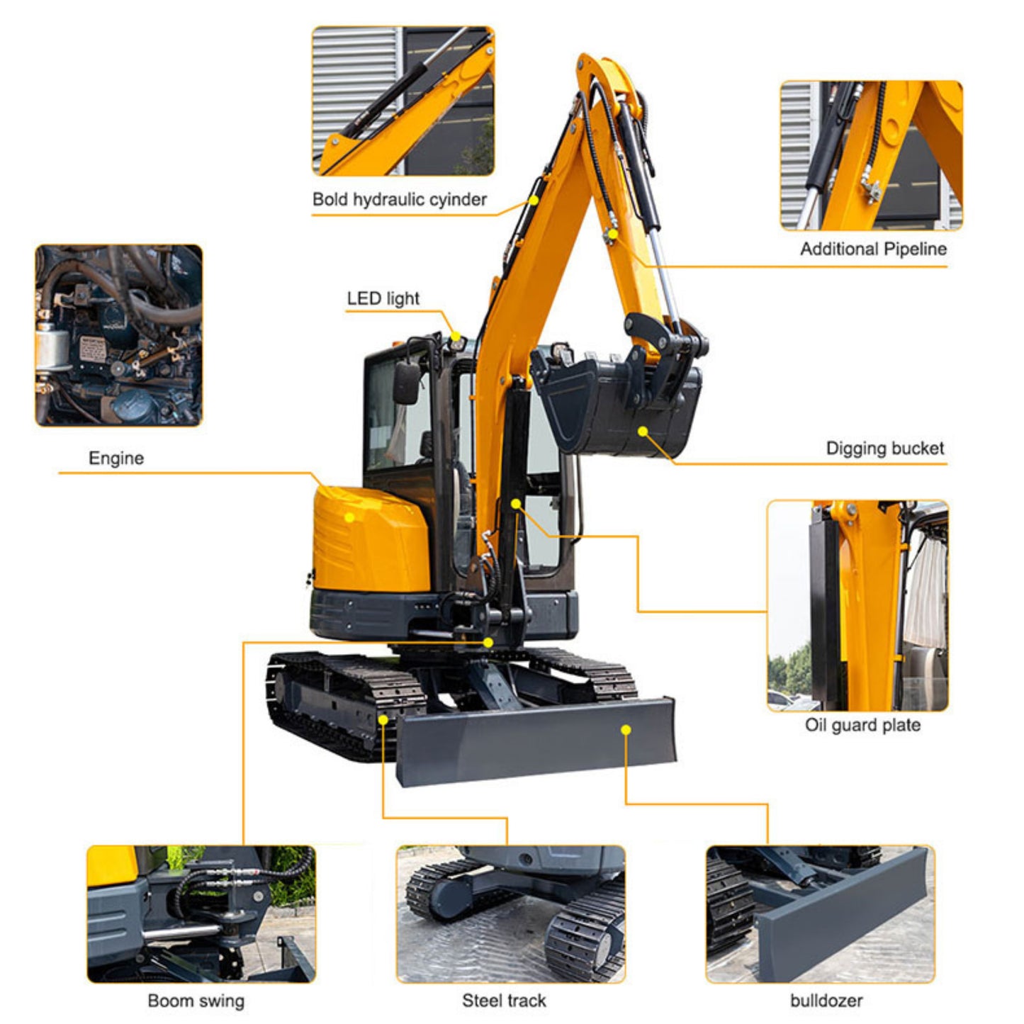 3.5ton Mini Excavator