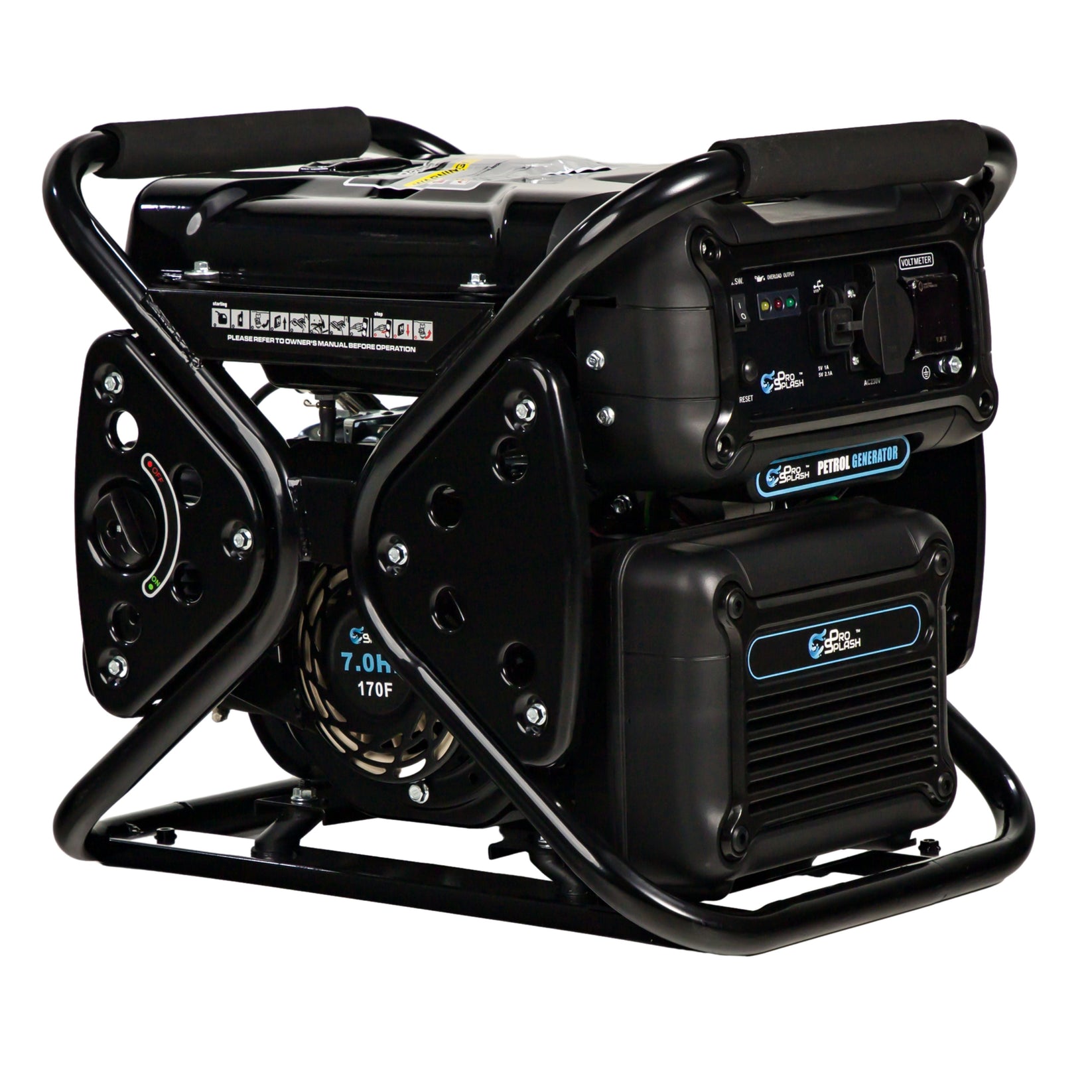 Pro Splash PP-3300 Petrol Generator – 3.3kW, 4-Stroke OHV – Pro Group NI