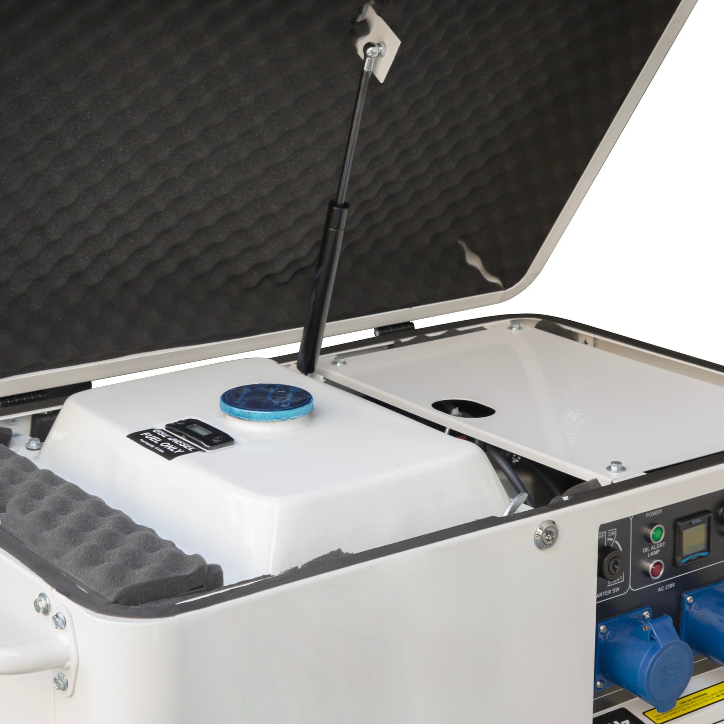 PP-8KVA-DG 8KVA Electric Start Quiet Portable Backup Power Generator for Home, Farm, Workshop & Commercial Use