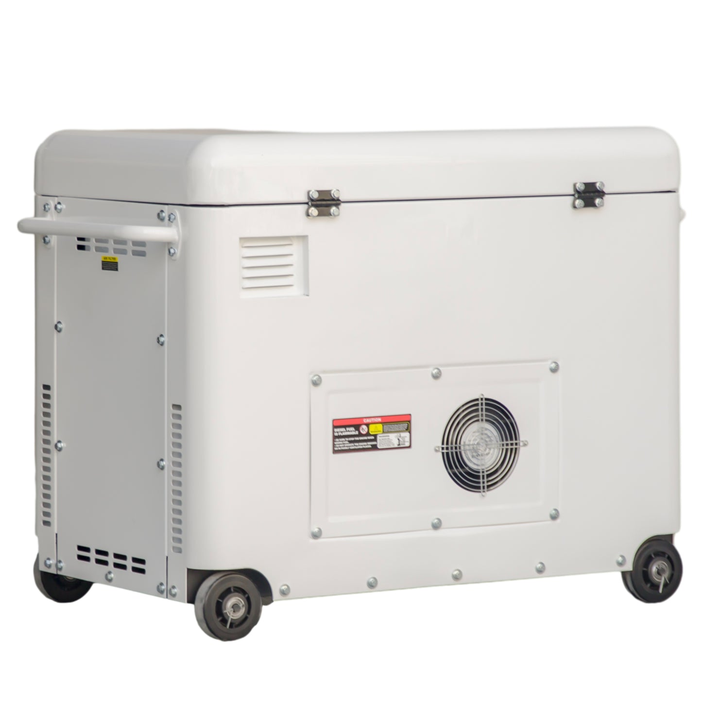 PP-8KVA-DG 8KVA Electric Start Quiet Portable Backup Power Generator for Home, Farm, Workshop & Commercial Use