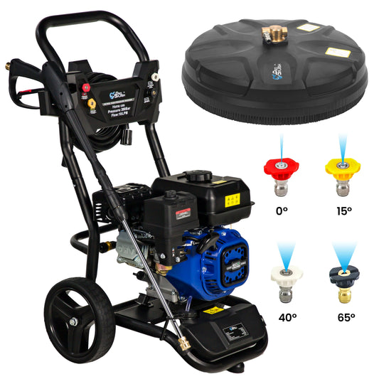 PS-205-PL Petrol Power Washer & Surface Cleaner