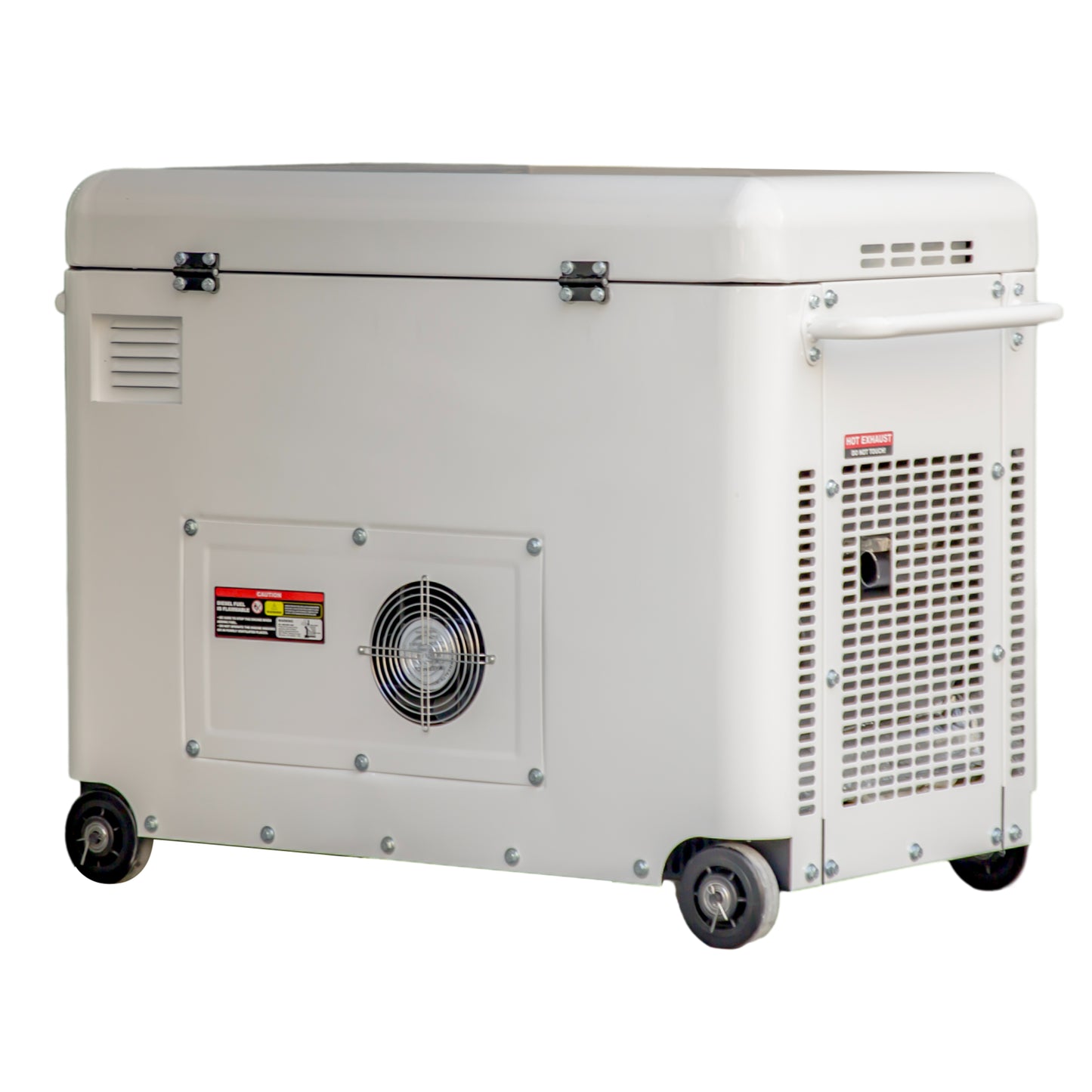 PP-8KVA-DG 8KVA Electric Start Quiet Portable Backup Power Generator for Home, Farm, Workshop & Commercial Use