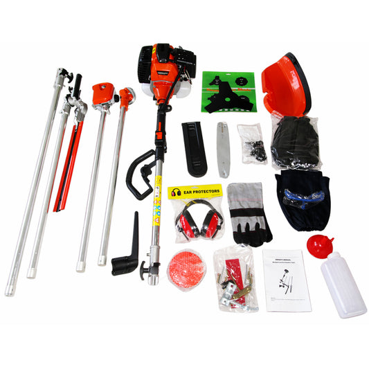 PT-4IN1-02-P - 5in1 Multi Garden Tool (Petrol)